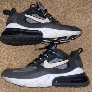 Nike Air Max 270 React Black and Grey